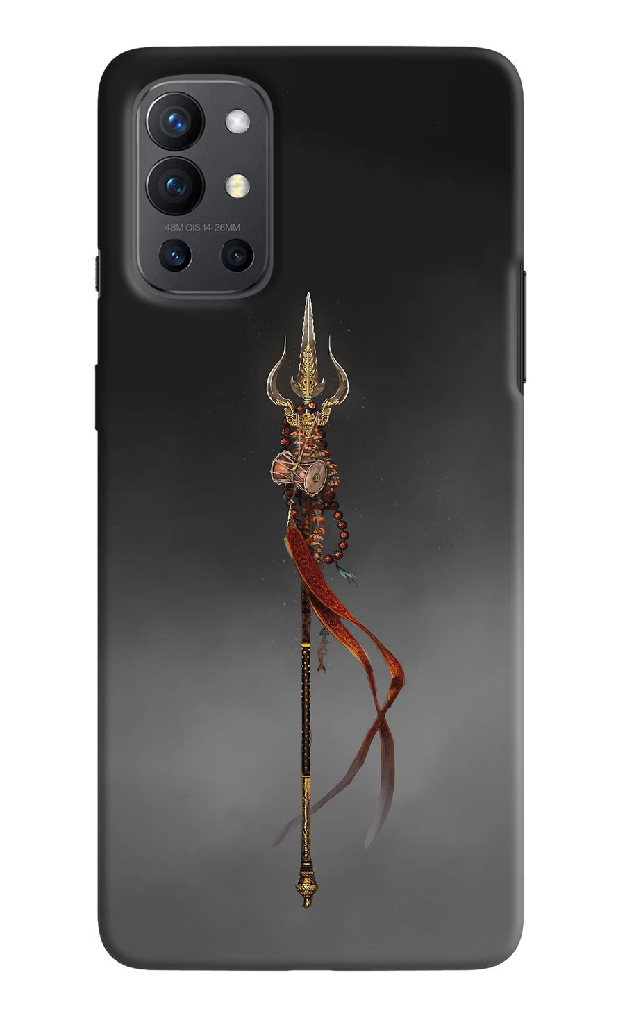 Shiv Trishul Oneplus 9R Back Cover, Hard case