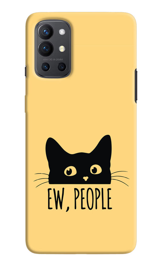 Ew People Catitude Oneplus 9R Hard Case Back Cover by Casekaro