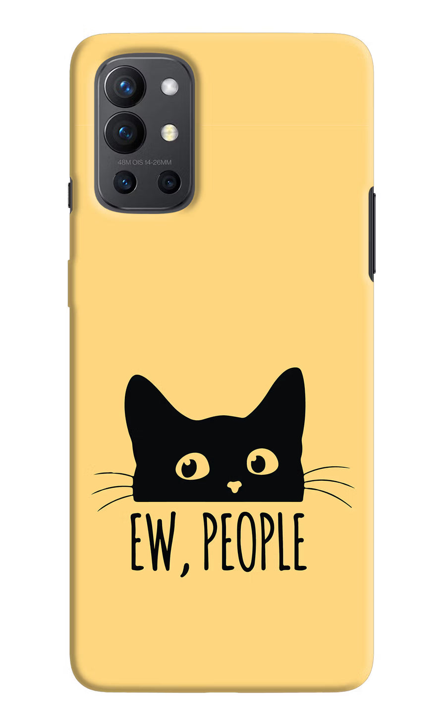 Ew People Catitude Oneplus 9R Back Cover, Hard case