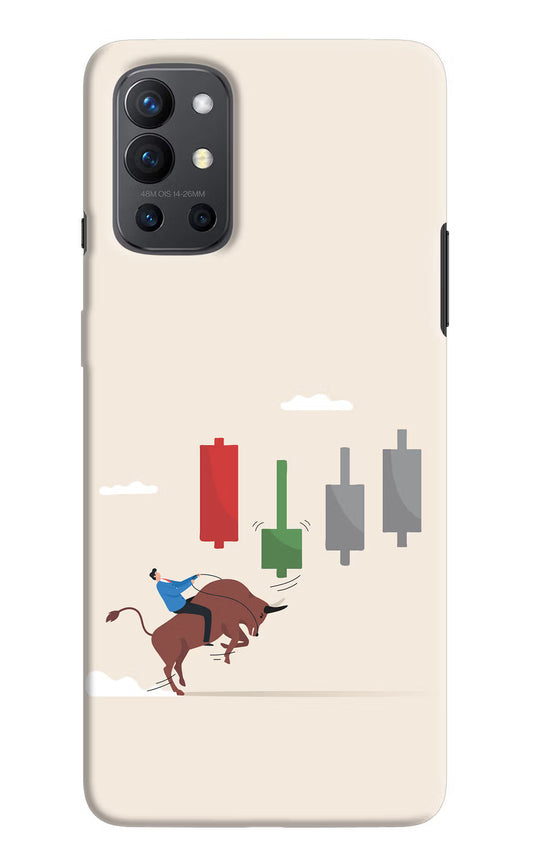 Bull Trading Momentum Oneplus 9R Hard Case Back Cover by Casekaro