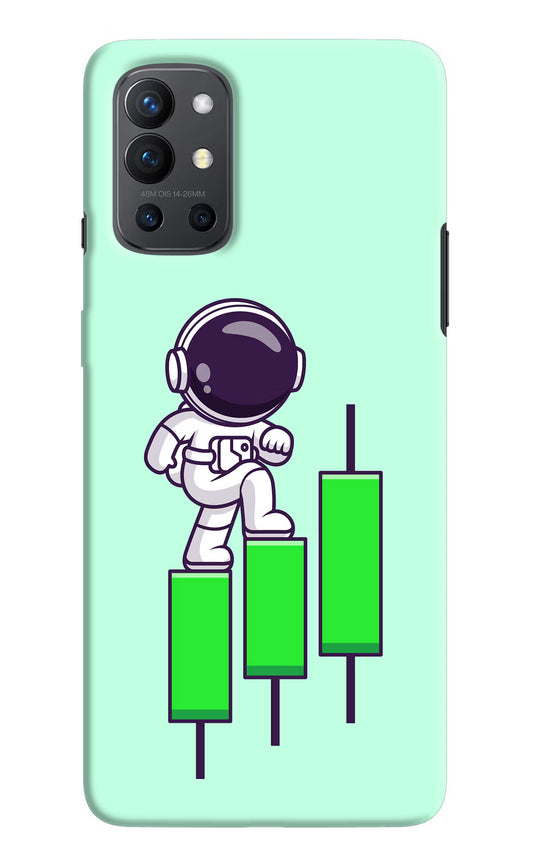 Astronaut Trader Oneplus 9R Hard Case Back Cover by Casekaro