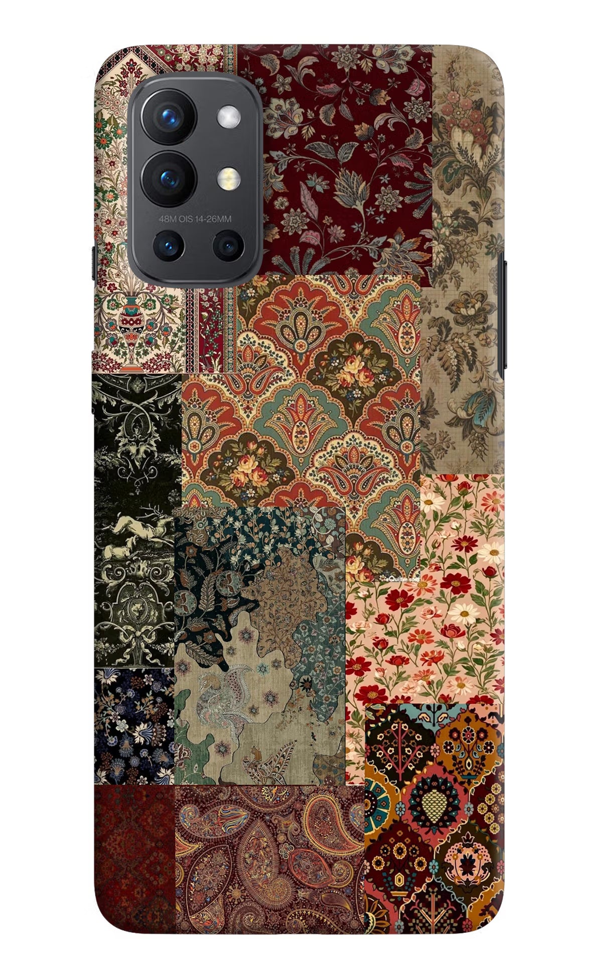 Desi Print Oneplus 9R Hard Case Back Cover by Casekaro