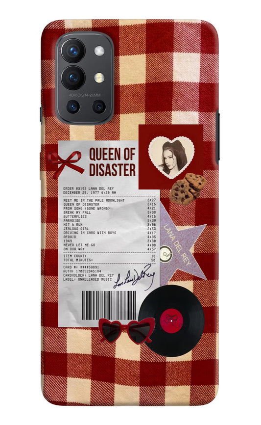 Queen of Disaster Oneplus 9R Hard Case Back Cover by Casekaro