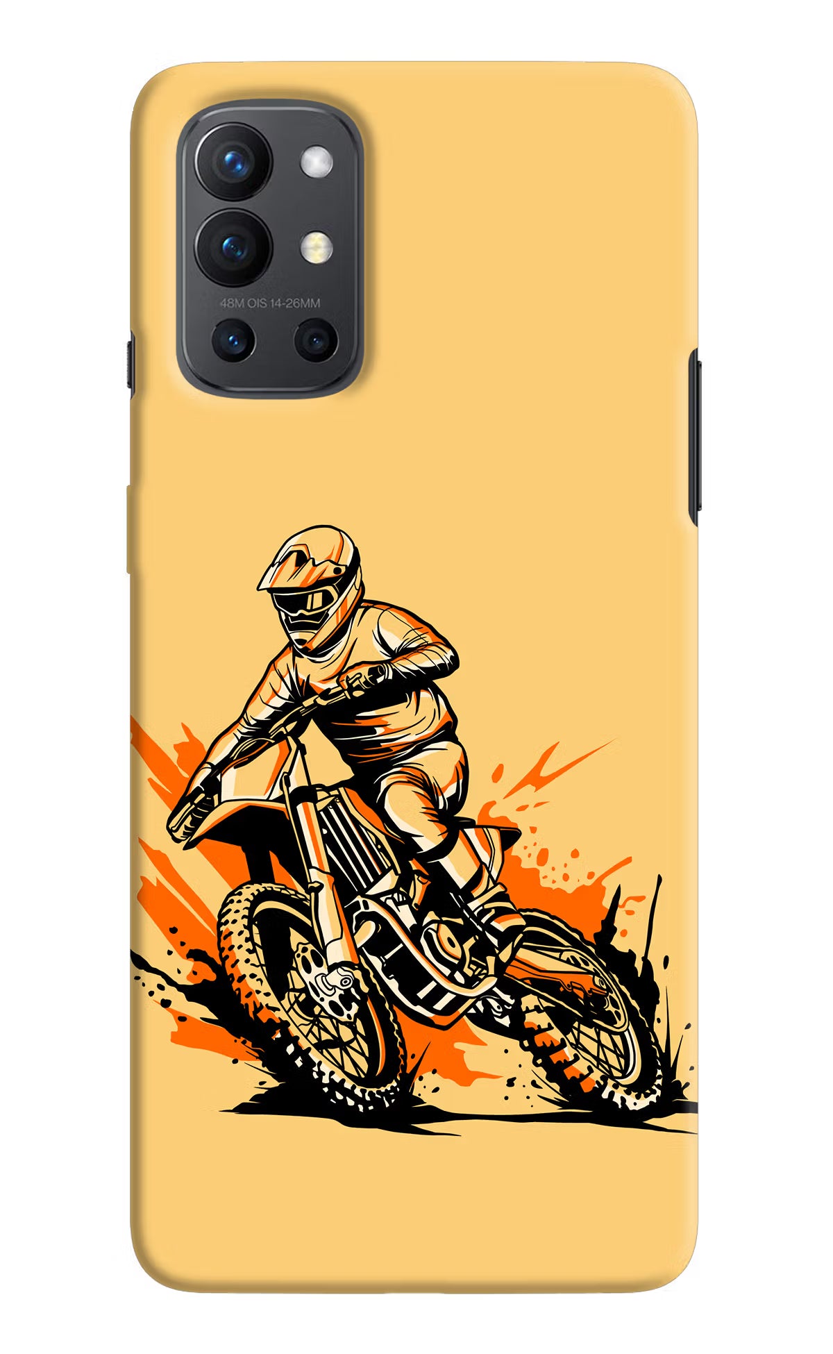 Off-Road Fury Oneplus 9R Hard Case Back Cover by Casekaro