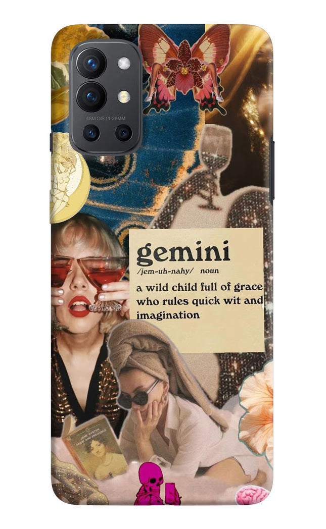 Gemini Zodiac Oneplus 9R Hard Case Back Cover by Casekaro