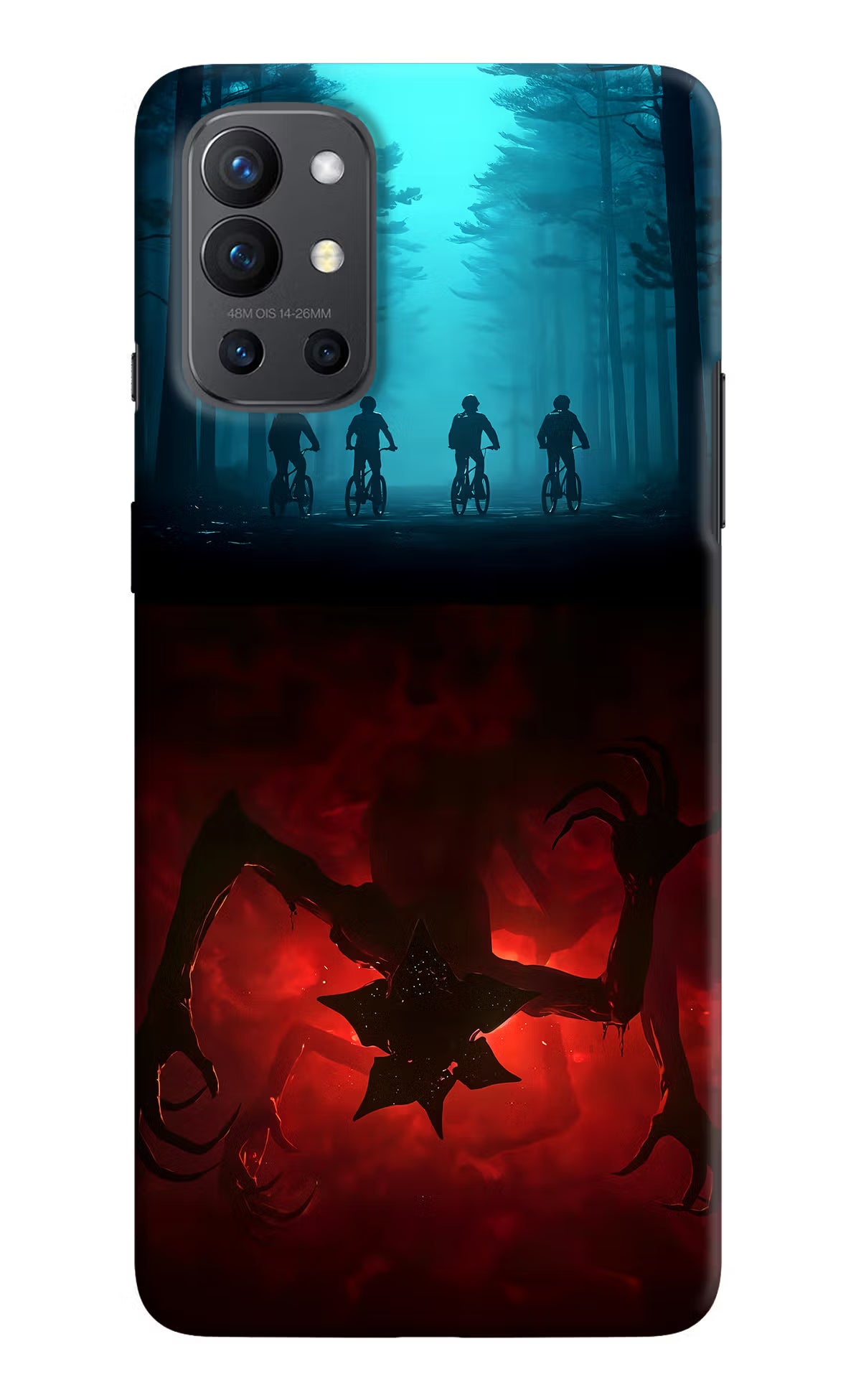 Ordinary Things Downside Up Oneplus 9R Hard Case Back Cover by Casekaro