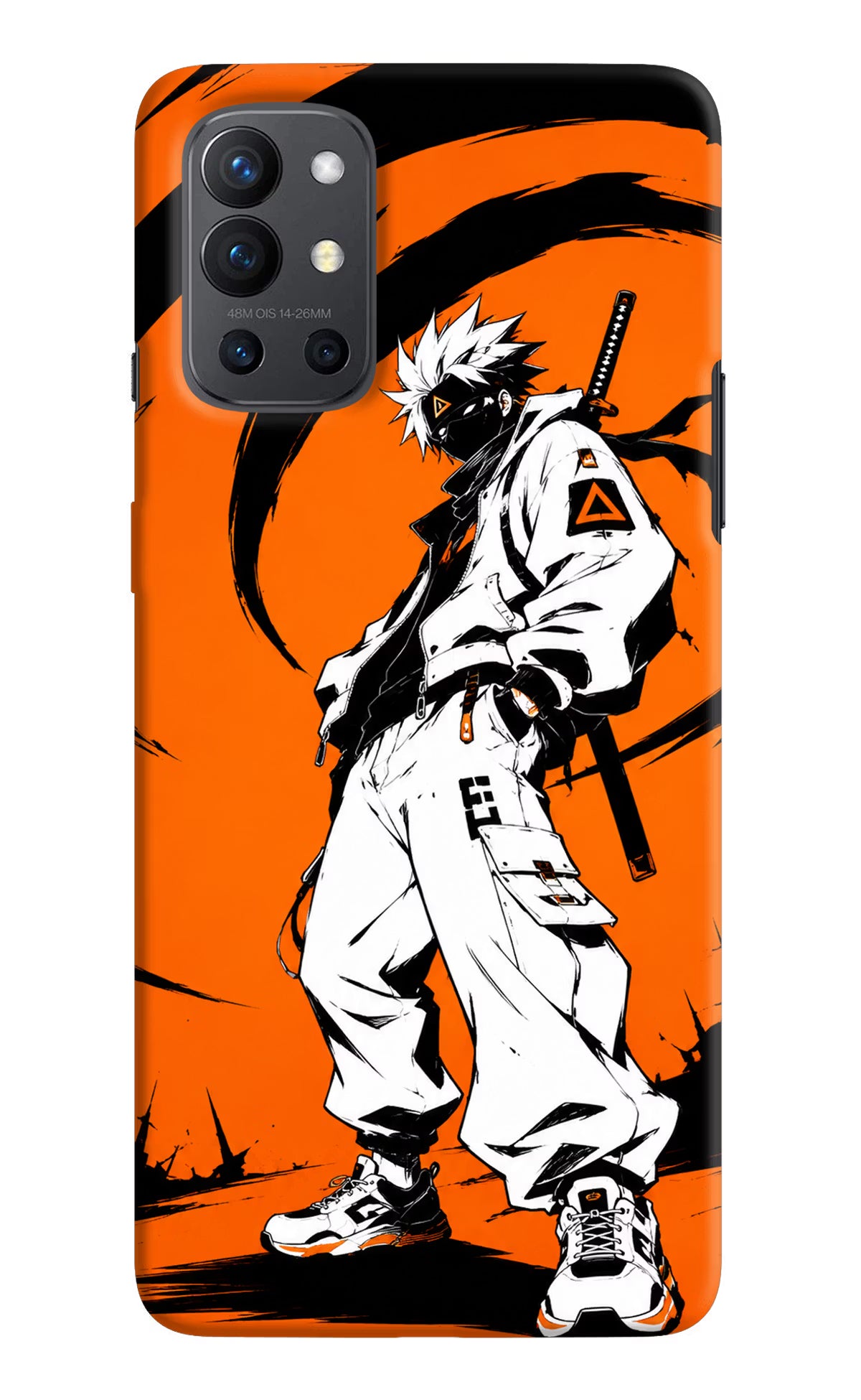 Street Samurai  Oneplus 9R Hard Case Back Cover by Casekaro