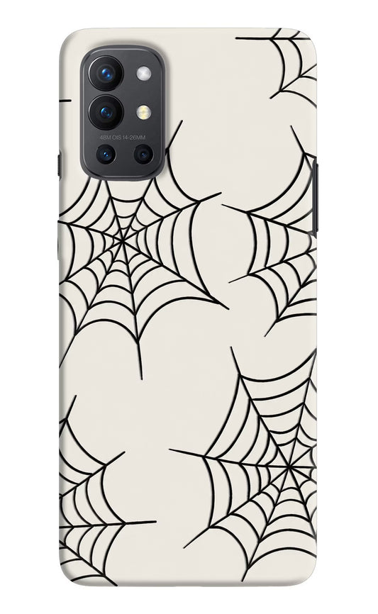 Spider Web Oneplus 9R Hard Case Back Cover by Casekaro