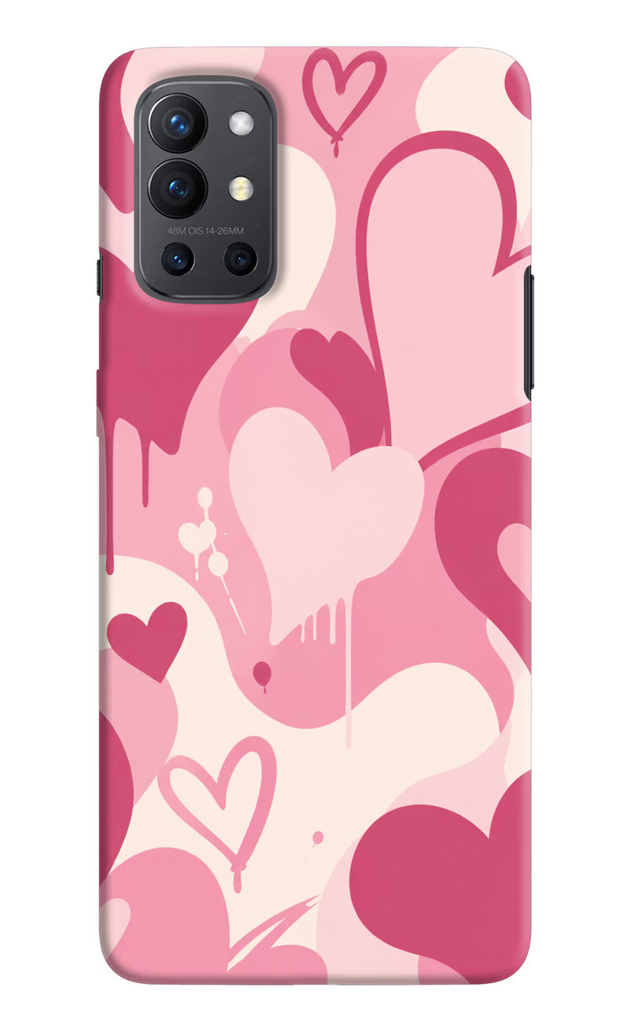 Hearty case Oneplus 9R Back Cover, Hard case