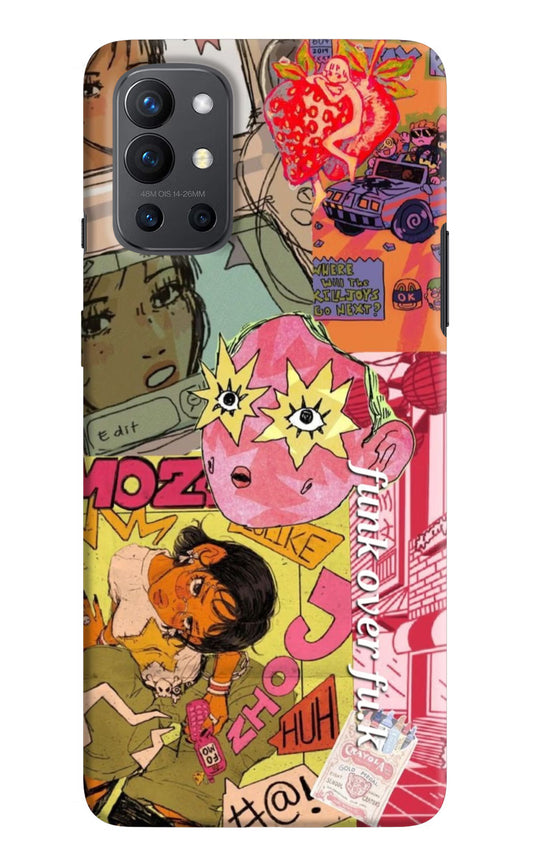 Funkover Oneplus 9R Hard Case Back Cover by Casekaro