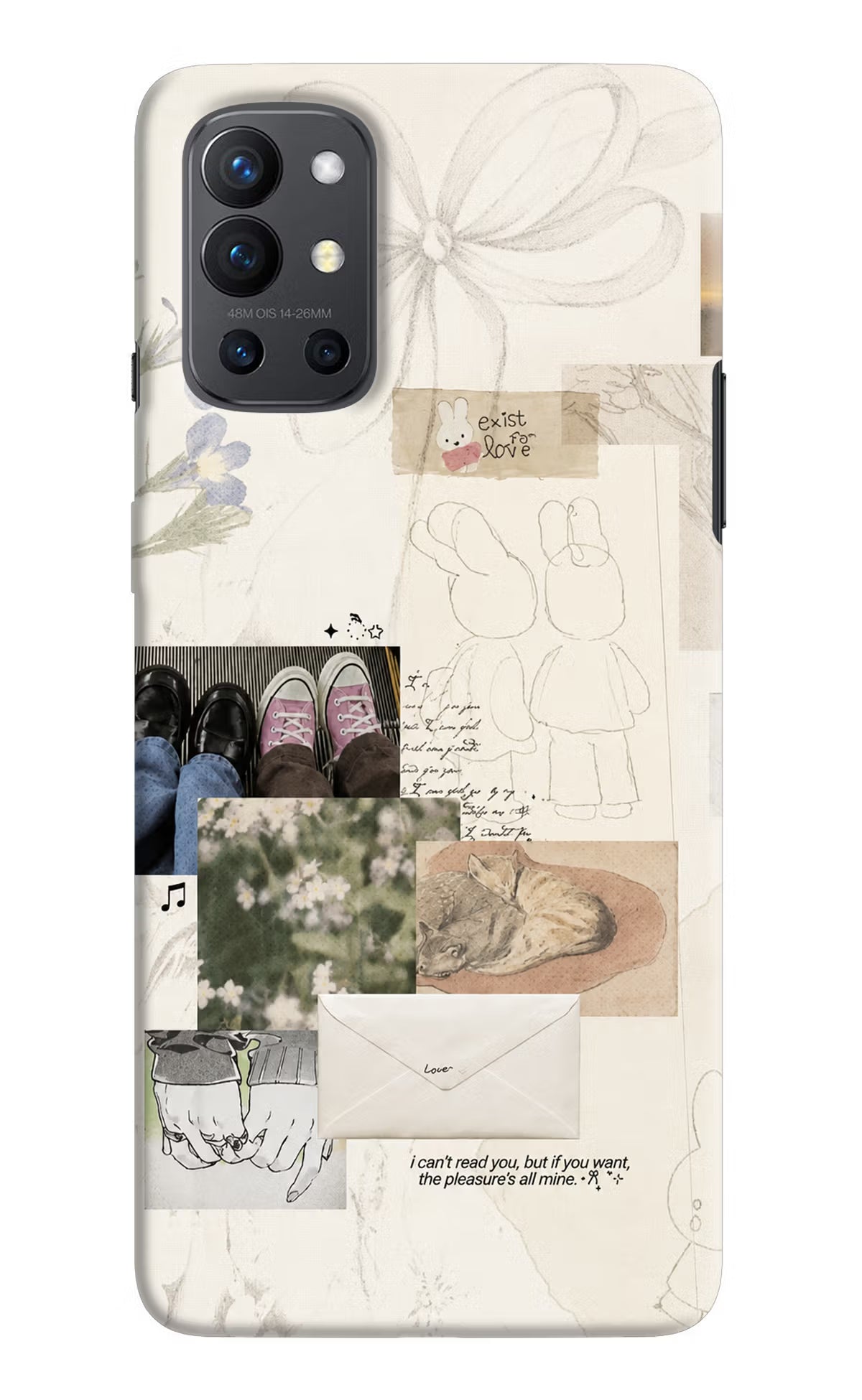 Soft Aesthetic Oneplus 9R Back Cover