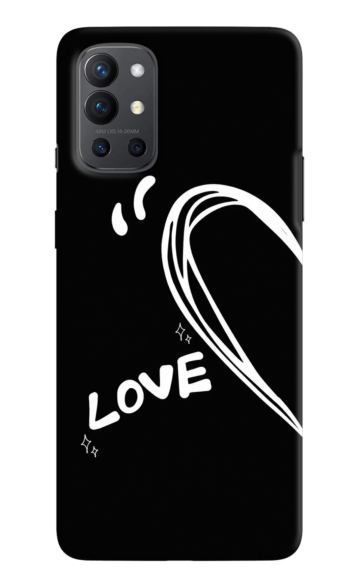 Love Line Oneplus 9R Back Cover