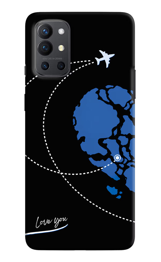 Love Orbit Oneplus 9R Hard Case Back Cover by Casekaro