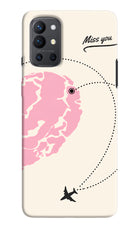 Miss Orbit Oneplus 9R Hard Case Back Cover by Casekaro