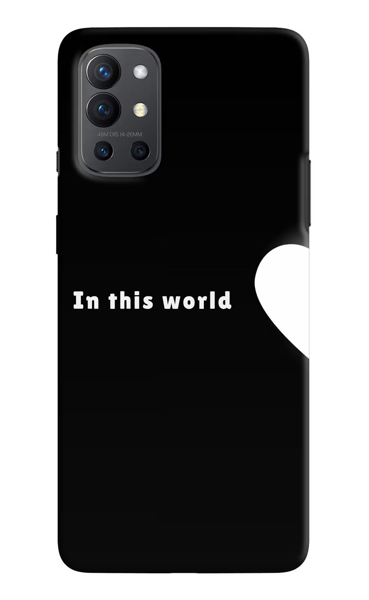 This World Oneplus 9R Back Cover