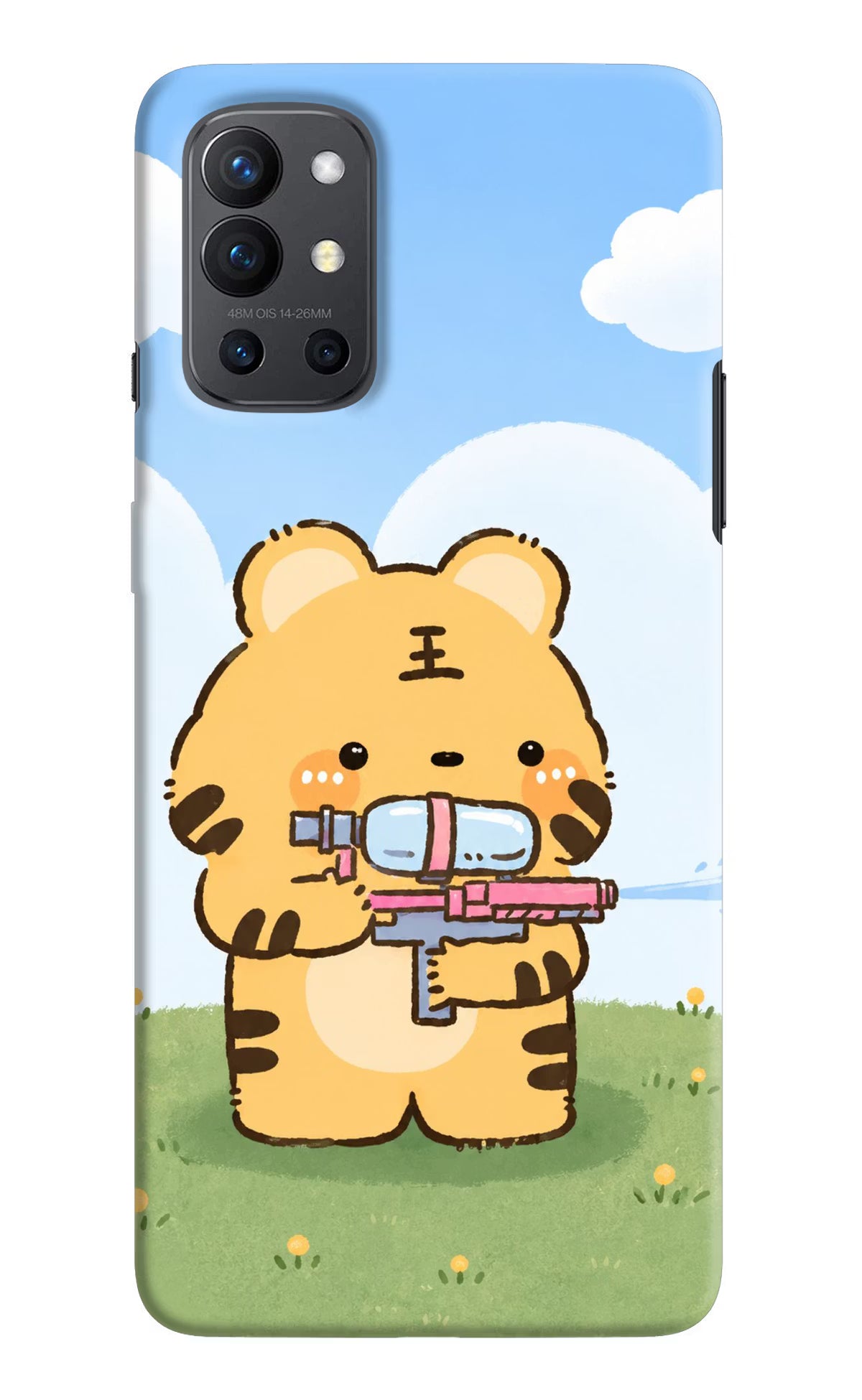 Tiger Treat Oneplus 9R Back Cover