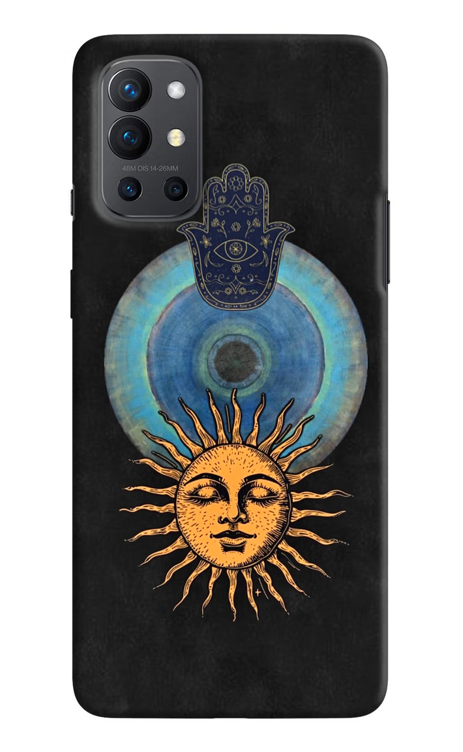 Divine Sun Oneplus 9R Back Cover, Hard case