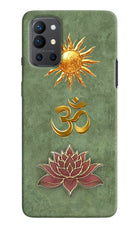 Om & Lotus Oneplus 9R Back Cover
