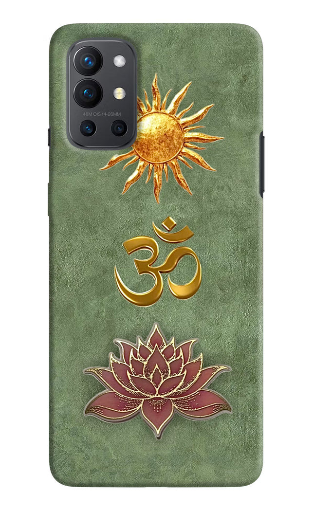 Om & Lotus Oneplus 9R Back Cover