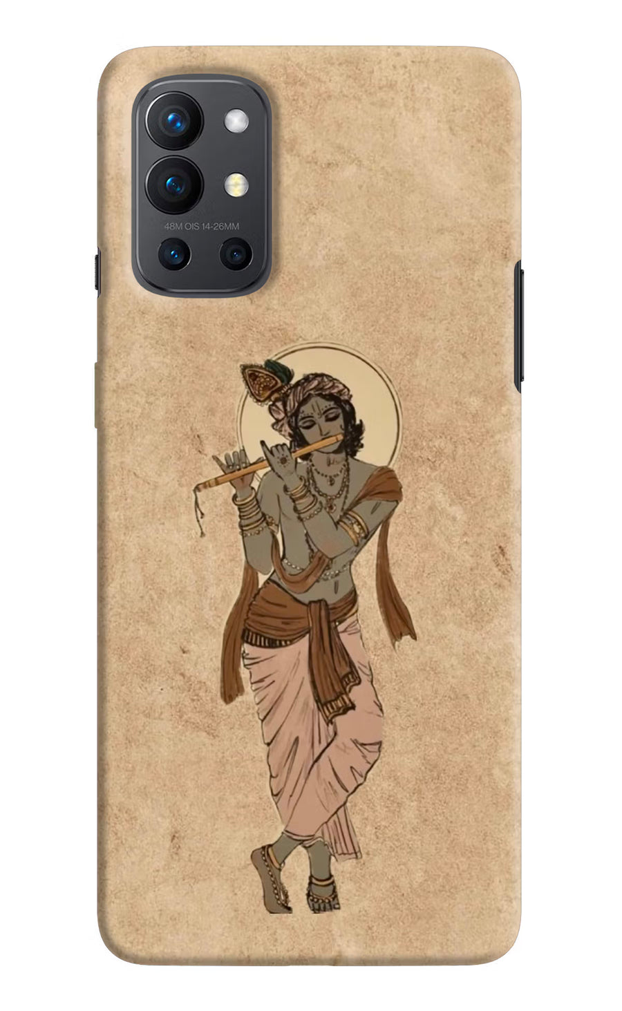 Krishna Oneplus 9R Back Cover, Hard case