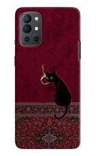 Midnight Cat Oneplus 9R Back Cover