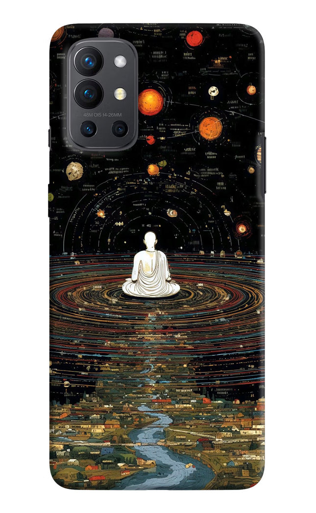 Space Monk Oneplus 9R Hard Case Back Cover by Casekaro