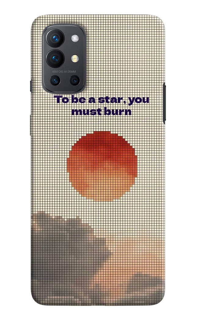 Pixel Sun Oneplus 9R Hard Case Back Cover by Casekaro