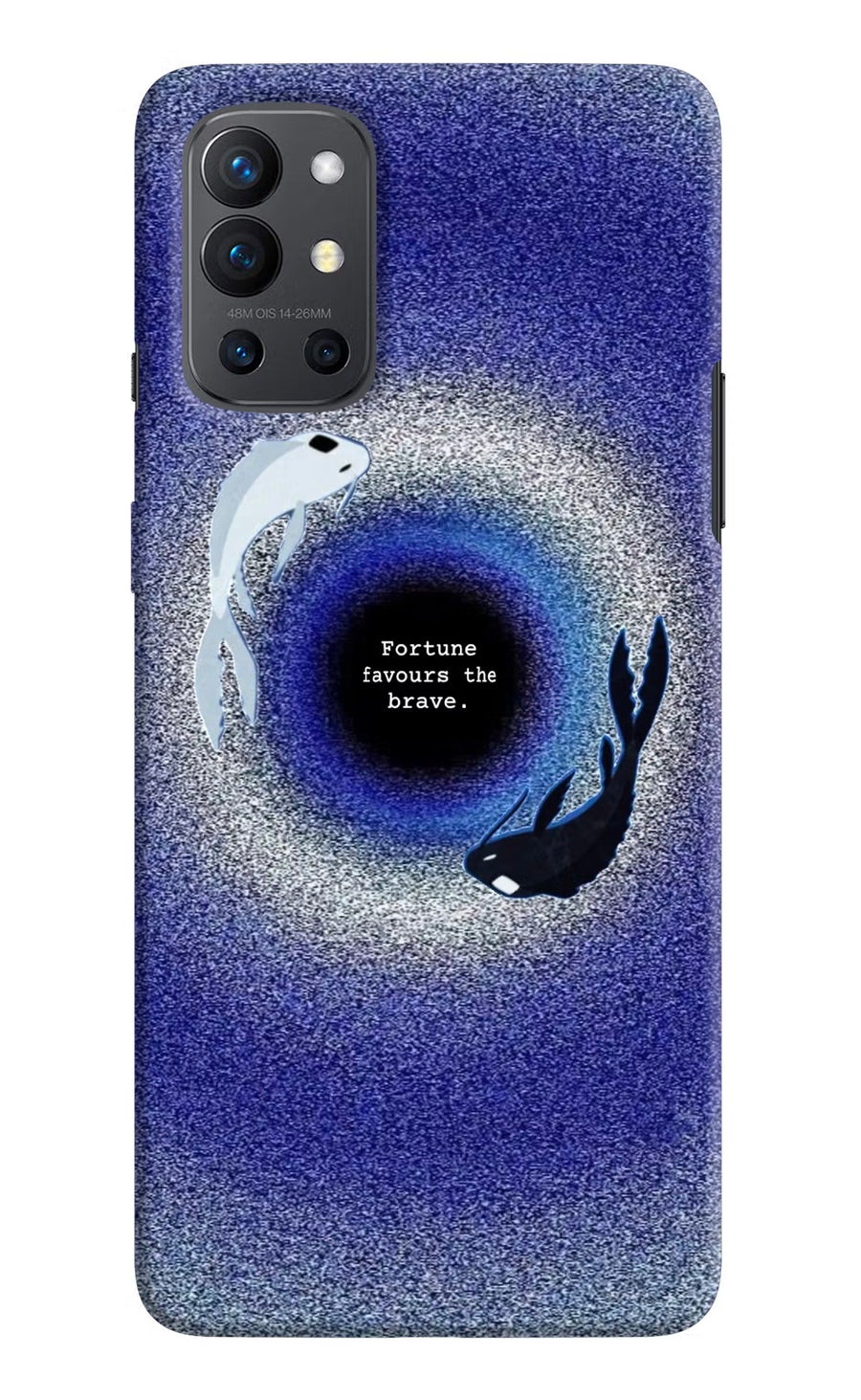 Dark Koi Oneplus 9R Back Cover, Hard case
