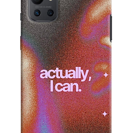 Pink Aura Oneplus 9R Hard Case Back Cover by Casekaro