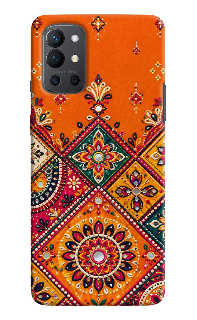 Kutch Glow Oneplus 9R Hard Case Back Cover by Casekaro