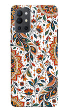 White Mayura Oneplus 9R Back Cover