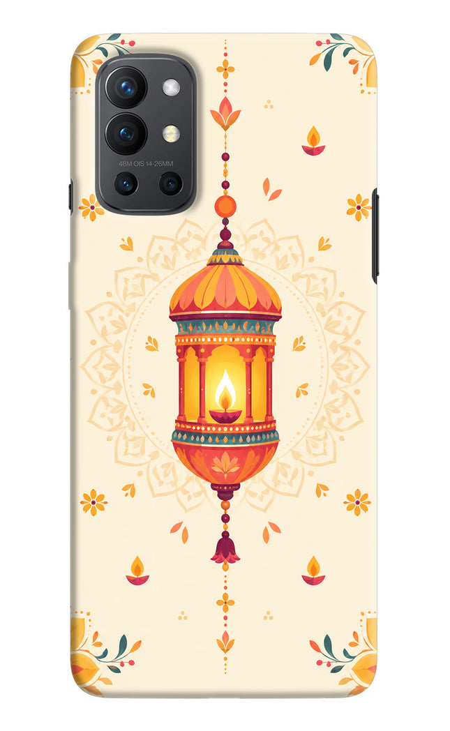 Golden Lantern Oneplus 9R Hard Case Back Cover by Casekaro
