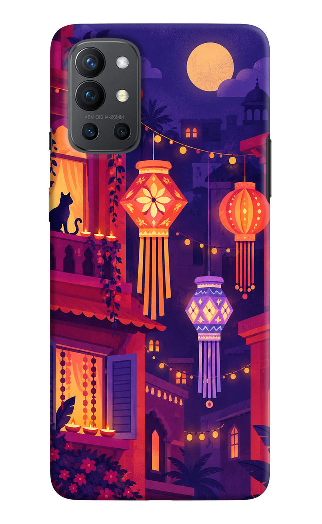 Lantern Lane Oneplus 9R Hard Case Back Cover by Casekaro