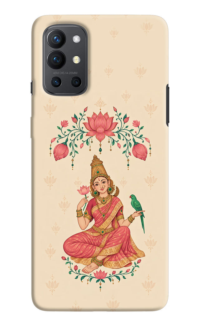 Goddess Lakshmi Oneplus 9R Hard Case Back Cover by Casekaro