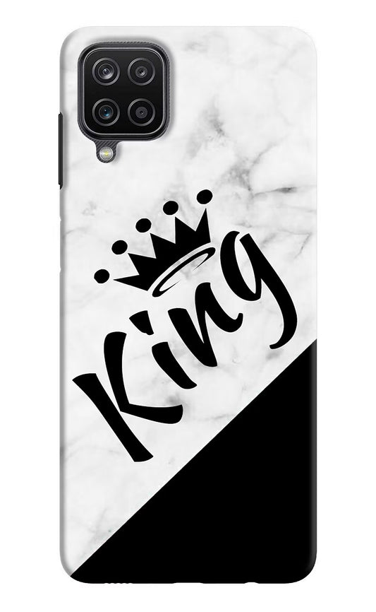 King Samsung M12/F12 Hard Case Back Cover by Casekaro