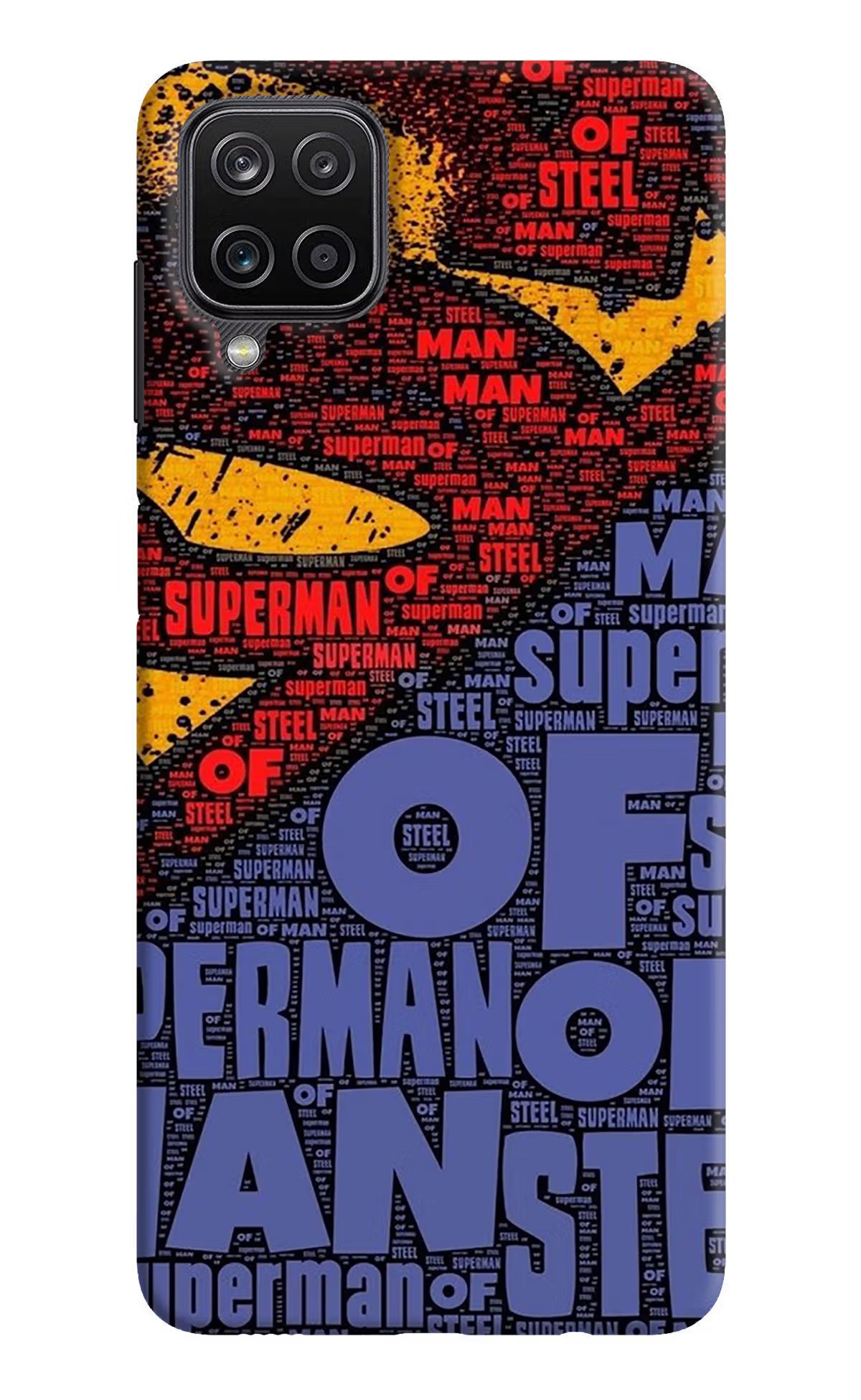 Superman Samsung M12/F12 Hard Case Back Cover by Casekaro