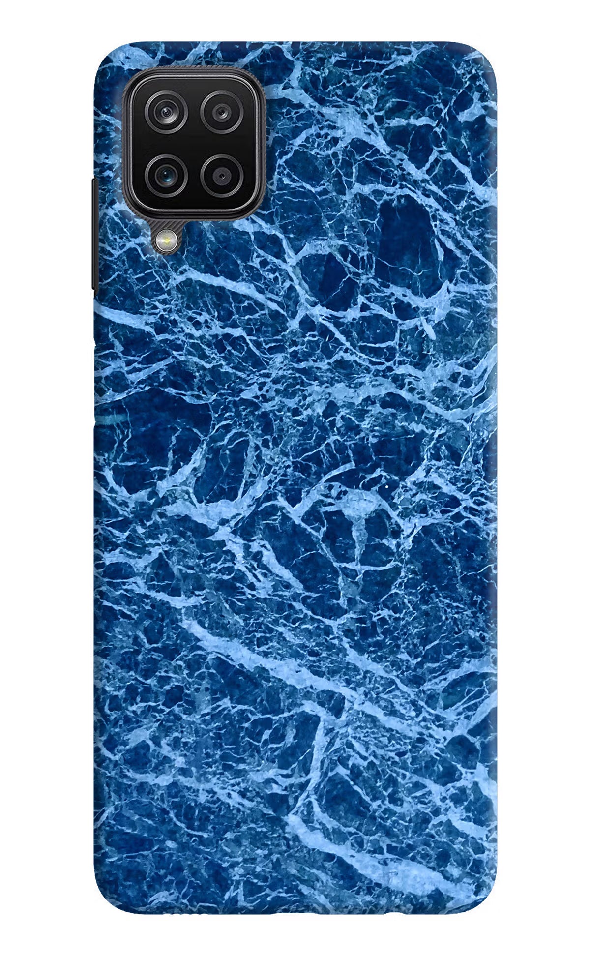 Blue Marble Samsung M12/F12 Hard Case Back Cover by Casekaro