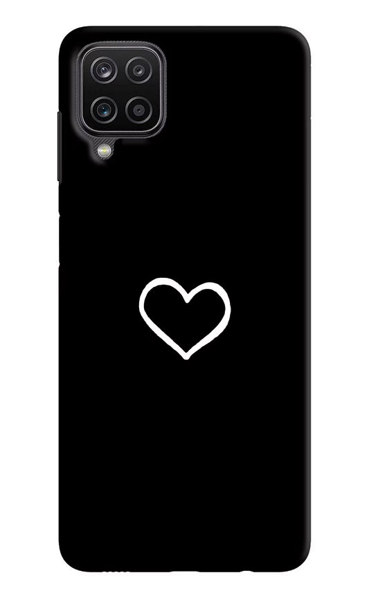 Heart Samsung M12/F12 Hard Case Back Cover by Casekaro