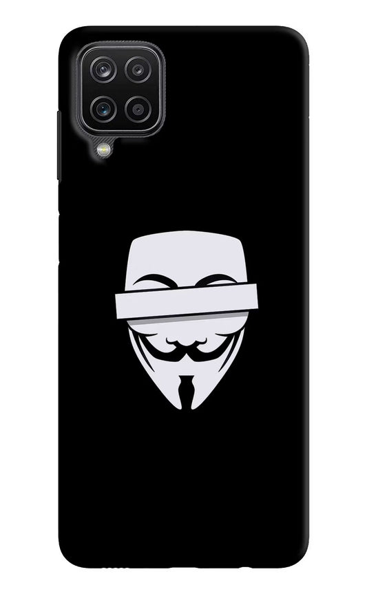 Anonymous Face Samsung M12/F12 Hard Case Back Cover by Casekaro