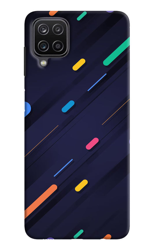 Abstract Design Samsung M12/F12 Hard Case Back Cover by Casekaro