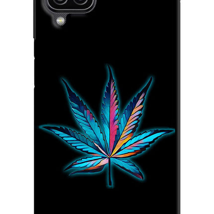 Weed Samsung M12/F12 Hard Case Back Cover by Casekaro