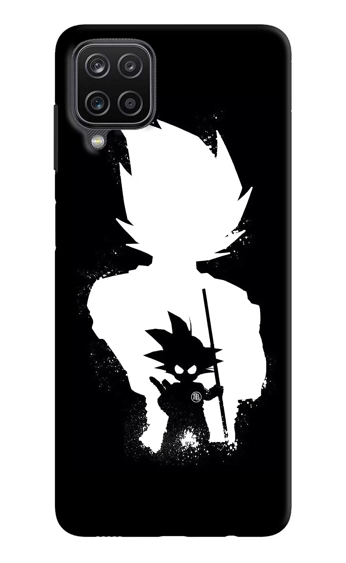 Goku Shadow Samsung M12/F12 Hard Case Back Cover by Casekaro