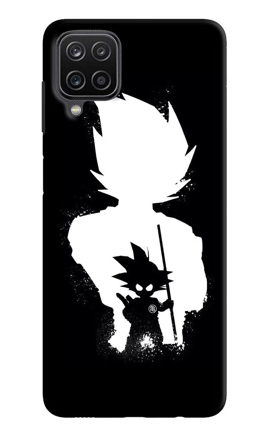 Goku Shadow Samsung M12/F12 Hard Case Back Cover by Casekaro
