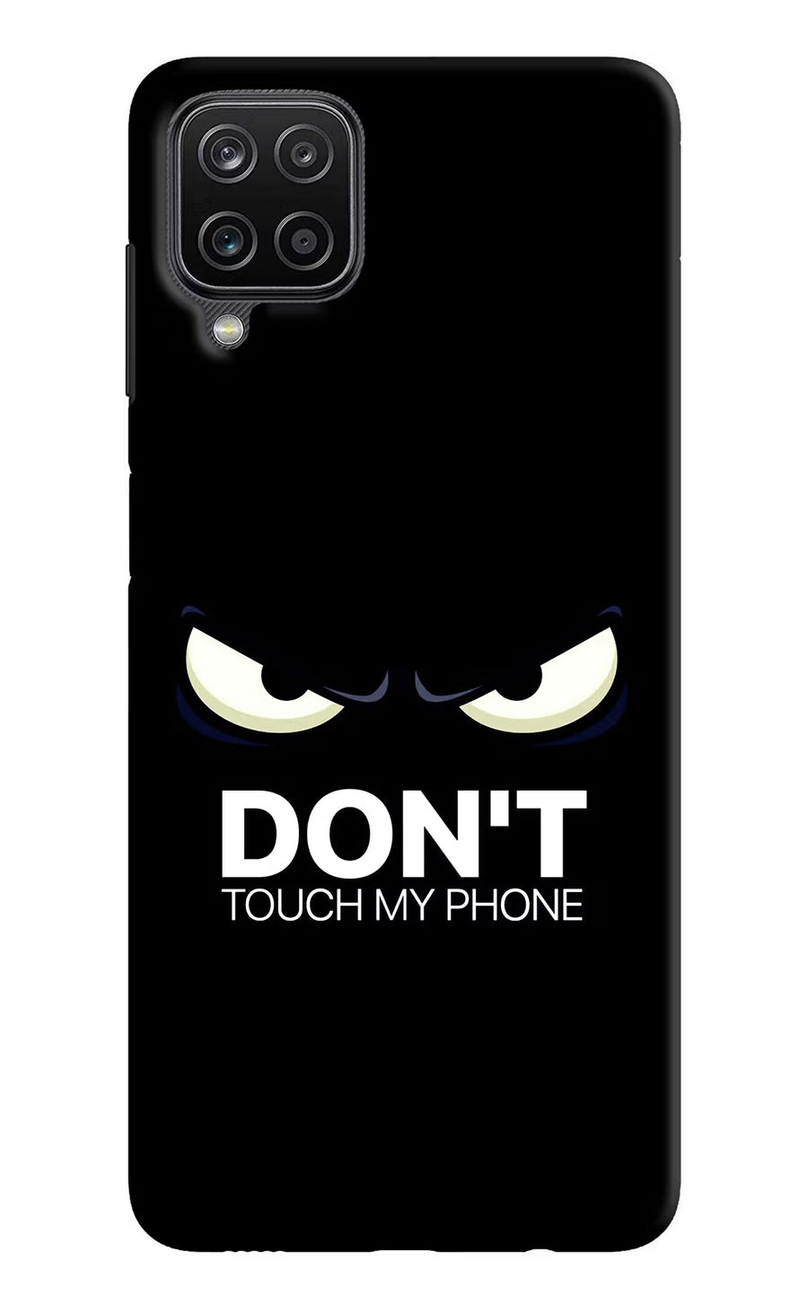 Don'T Touch My Phone Samsung M12/F12 Back Cover, Hard case