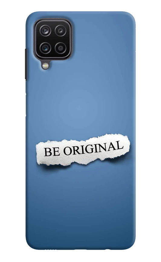 Be Original Samsung M12/F12 Hard Case Back Cover by Casekaro