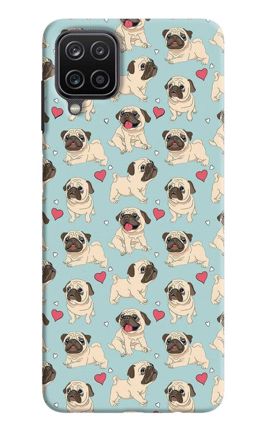 Pug Dog Samsung M12/F12 Hard Case Back Cover by Casekaro