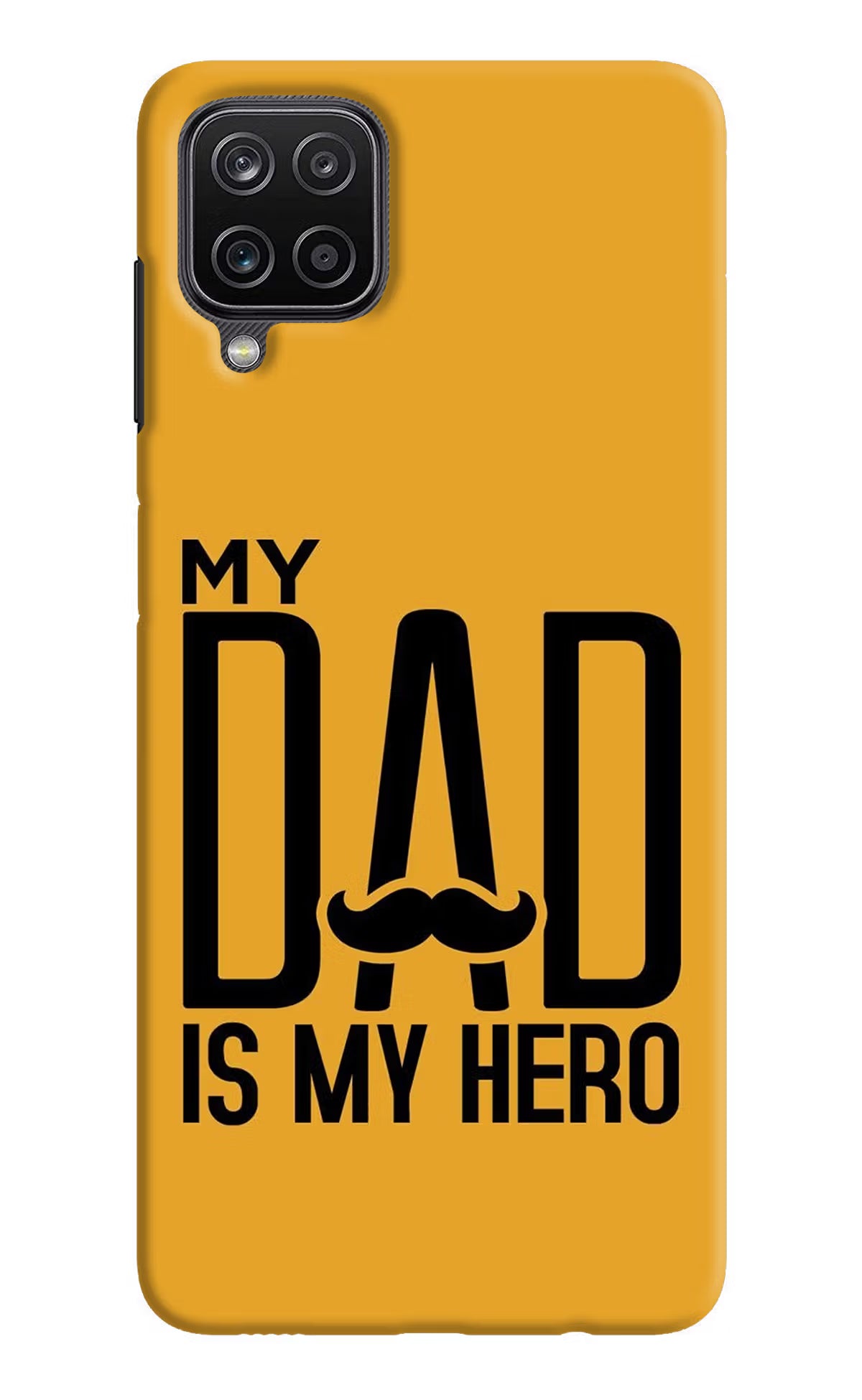 My Dad Is My Hero Samsung M12/F12 Hard Case Back Cover by Casekaro