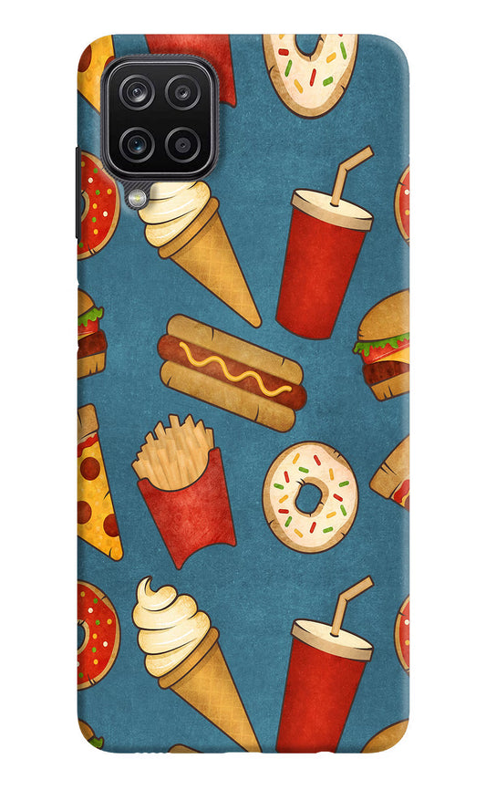 Foodie Samsung M12/F12 Hard Case Back Cover by Casekaro
