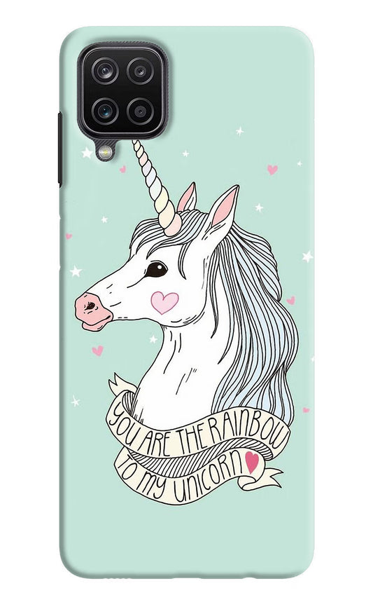Unicorn Wallpaper Samsung M12/F12 Hard Case Back Cover by Casekaro