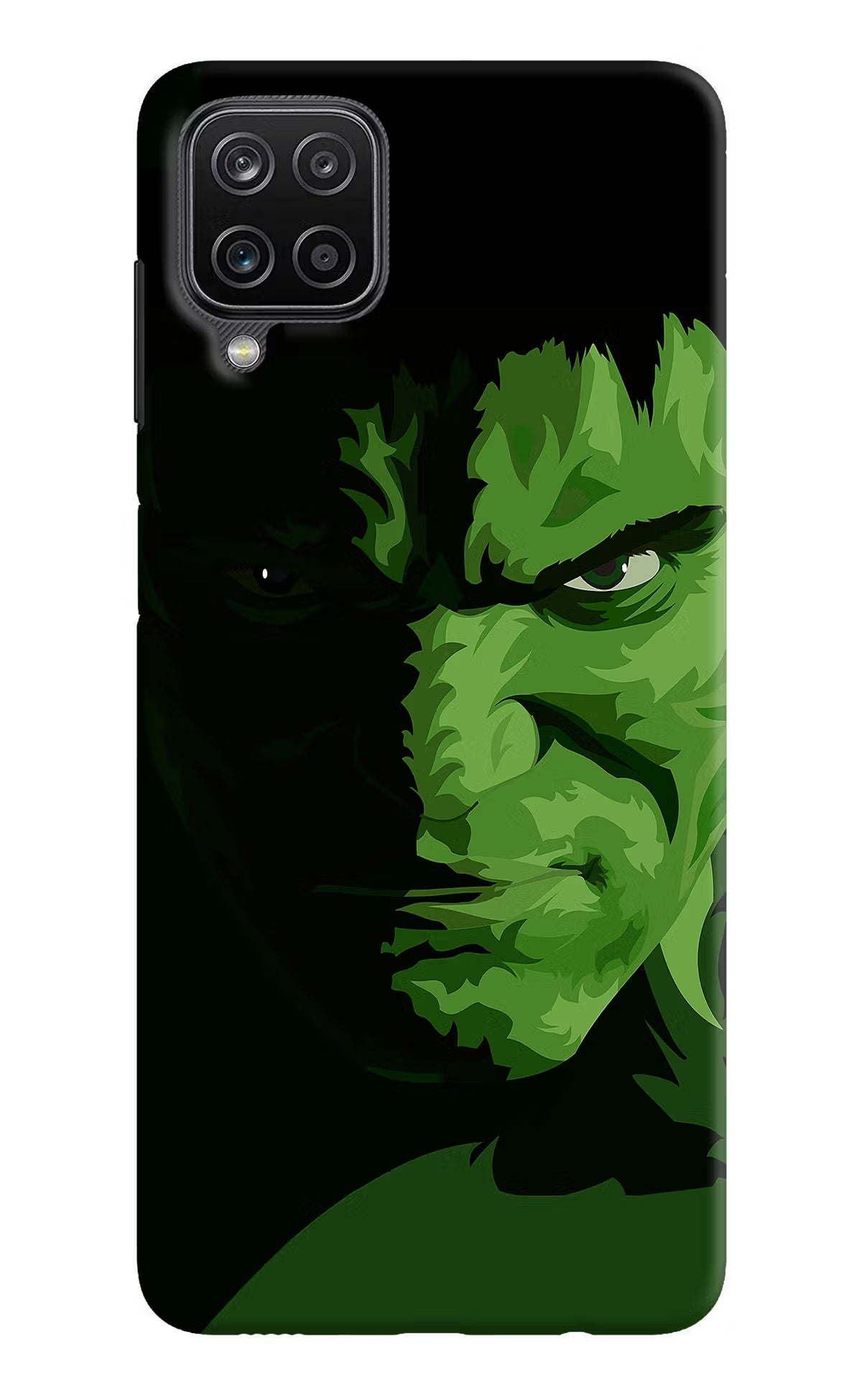 HULK Samsung M12/F12 Hard Case Back Cover by Casekaro